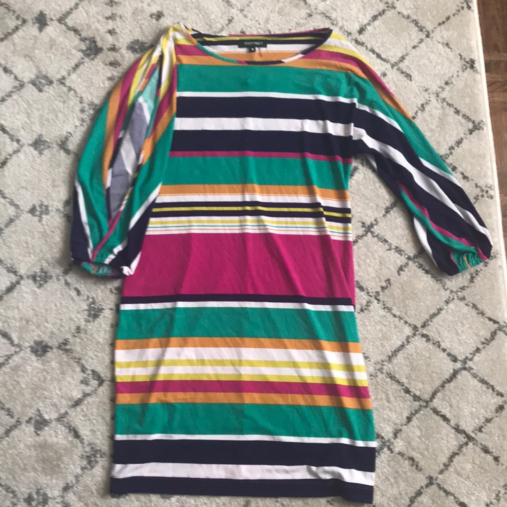 Peekaboo sleeve Ellen Tracy dress